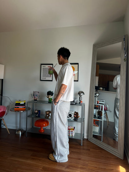 U-Star Striped Baggy Sweats